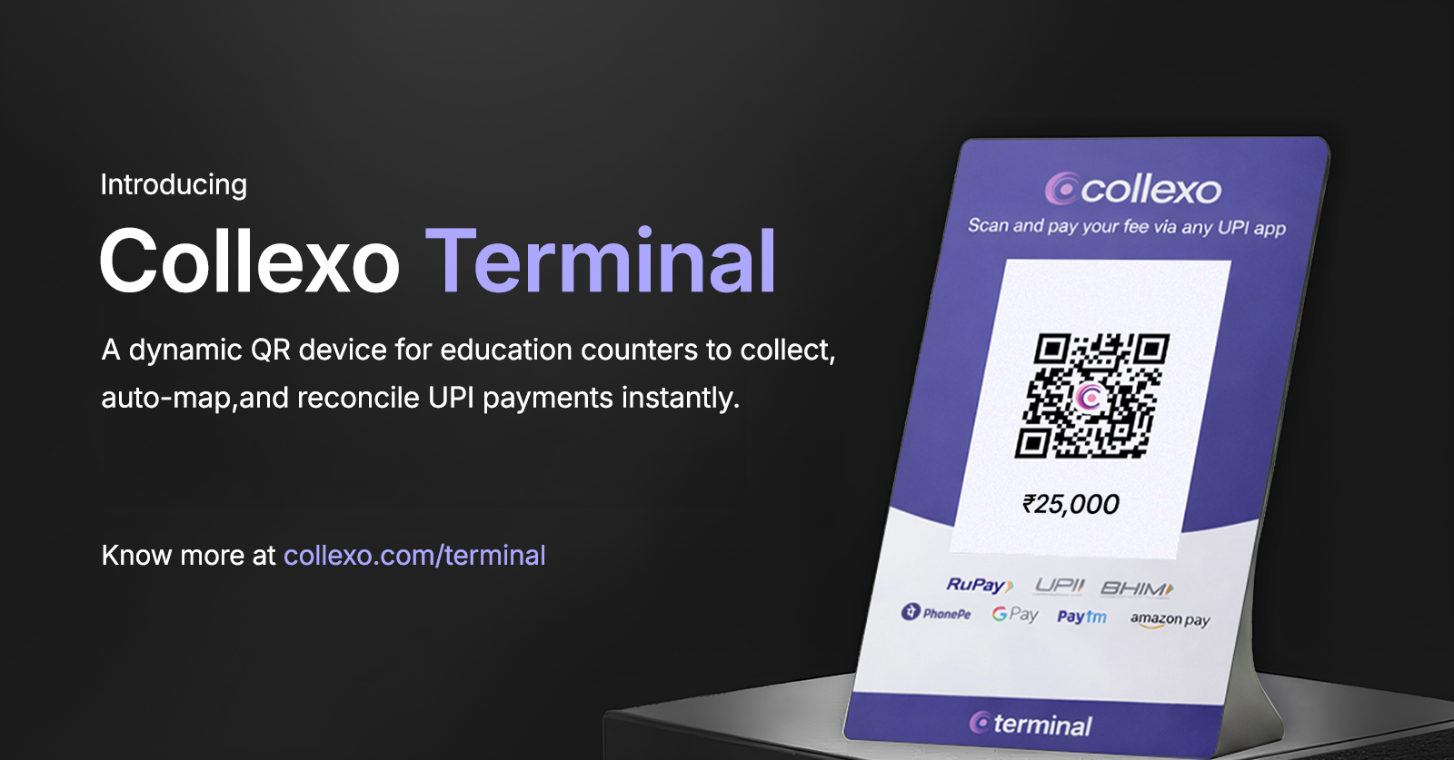Meritto’s Fee Collection OS Expands to Institutional Counters with Collexo Terminal for UPI Payments